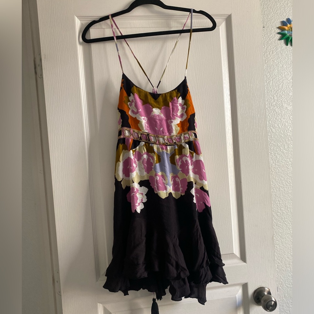 Like new Free People flowy black dress - just in time for summer!